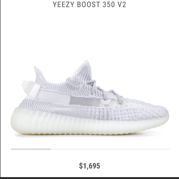 adidas Shoes - **SOLD**Yeezy V2 static reflective limited edition